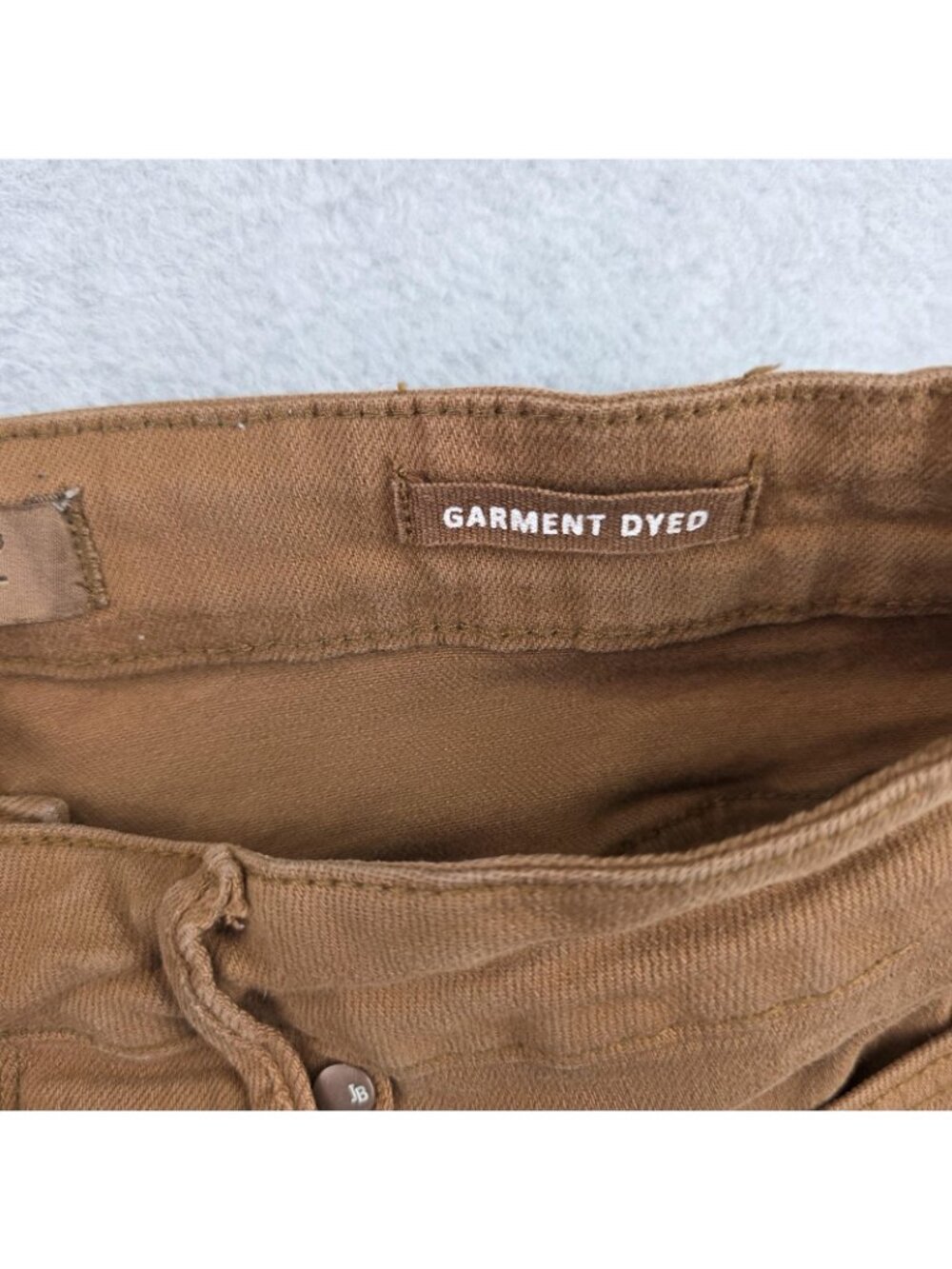 Judy Blue Flare Jeans Womens 16W Brown Stretch Denim Frayed Hem Plus Size - Picture 4 of 10
